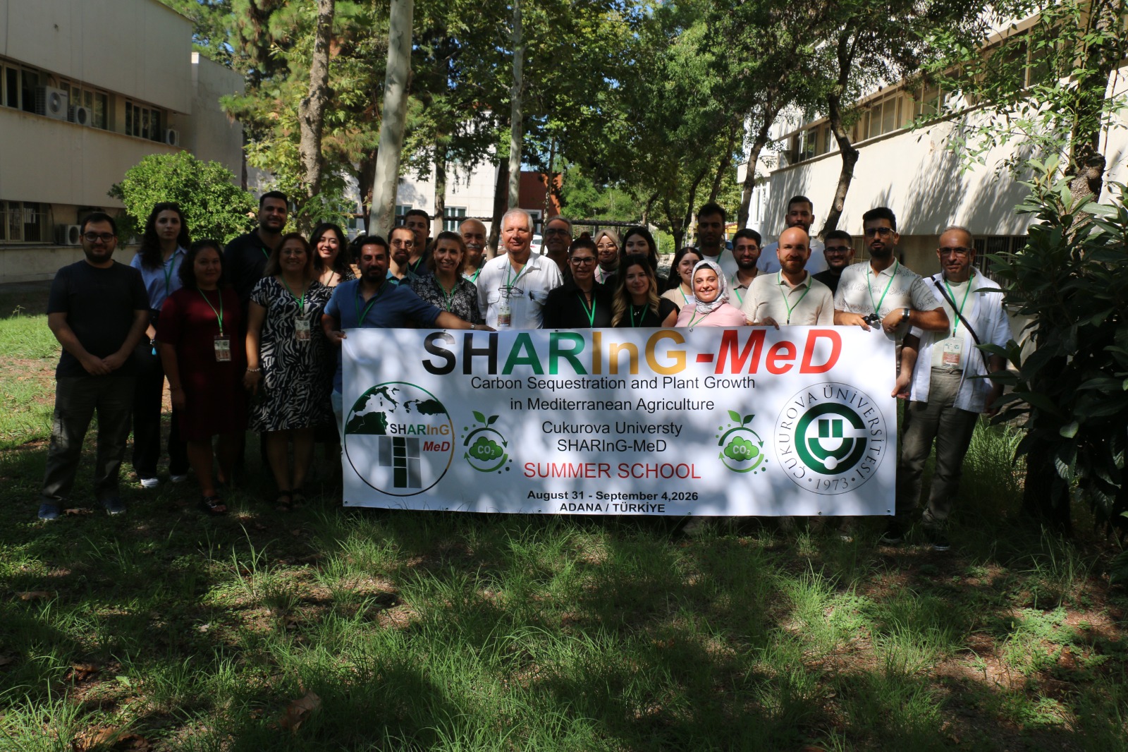 Çukurova Üniversitesi'nde SHARInG-MeD Yaz Okulu Çukurova Üniversitesi'nde başladı